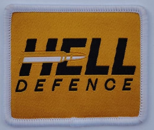 Brand Patch HELL DEFENCE Orange