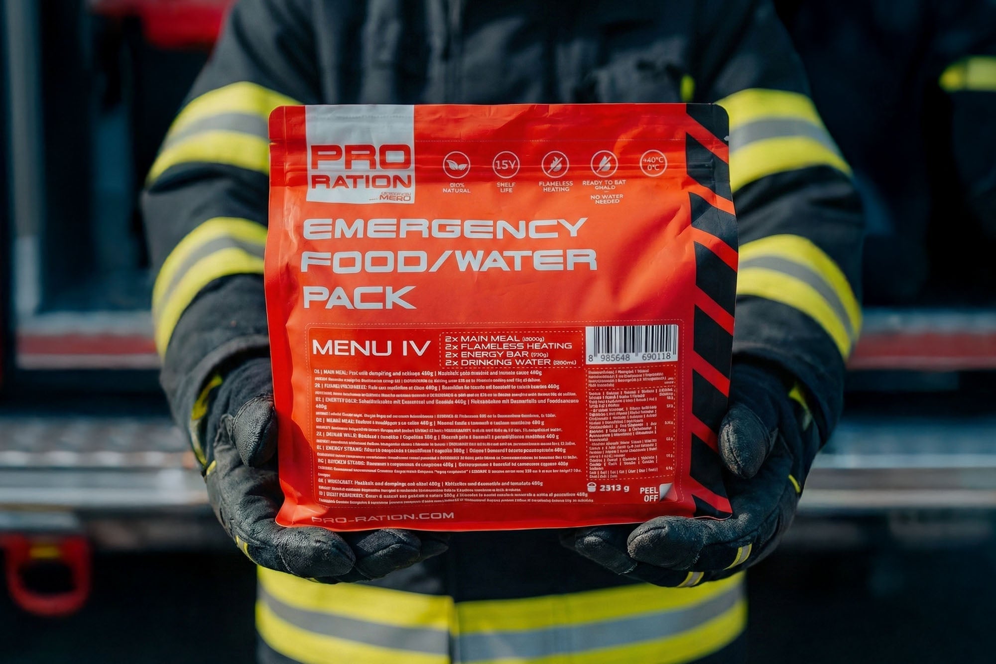 EMERGENCY FOOD/WATER PACK