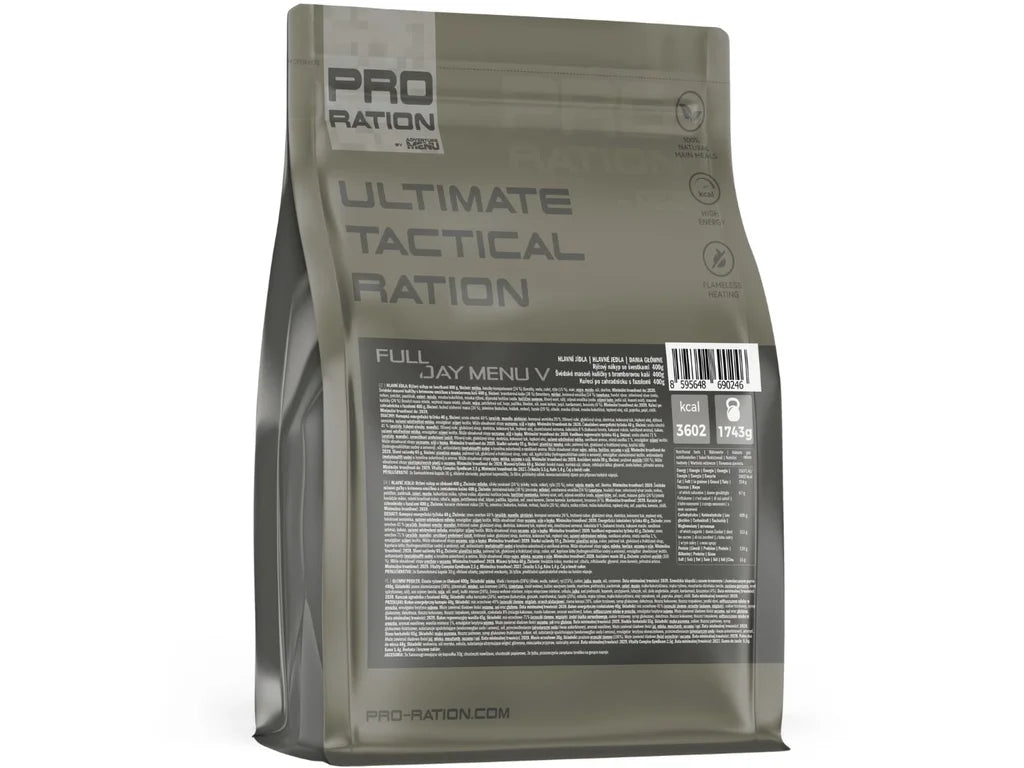Ultimate Tactical Rations FULL DAY - Menu V