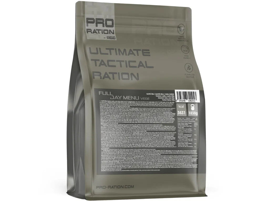 Ultimate Tactical Rations FULL DAY - Menu VEGE