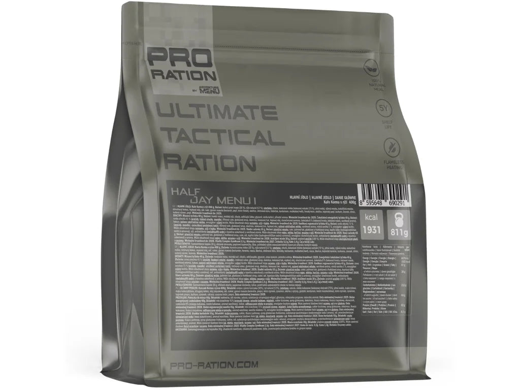 Ultimate Tactical Rations HALF DAY - Menu I