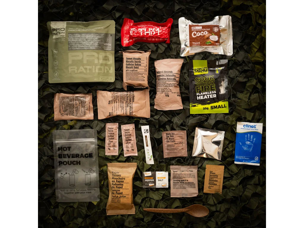 Ultimate Tactical Rations HALF DAY - Menu VEGE