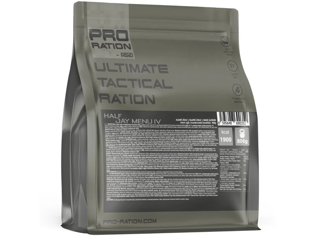 Ultimate Tactical Rations HALF DAY - Menu IV
