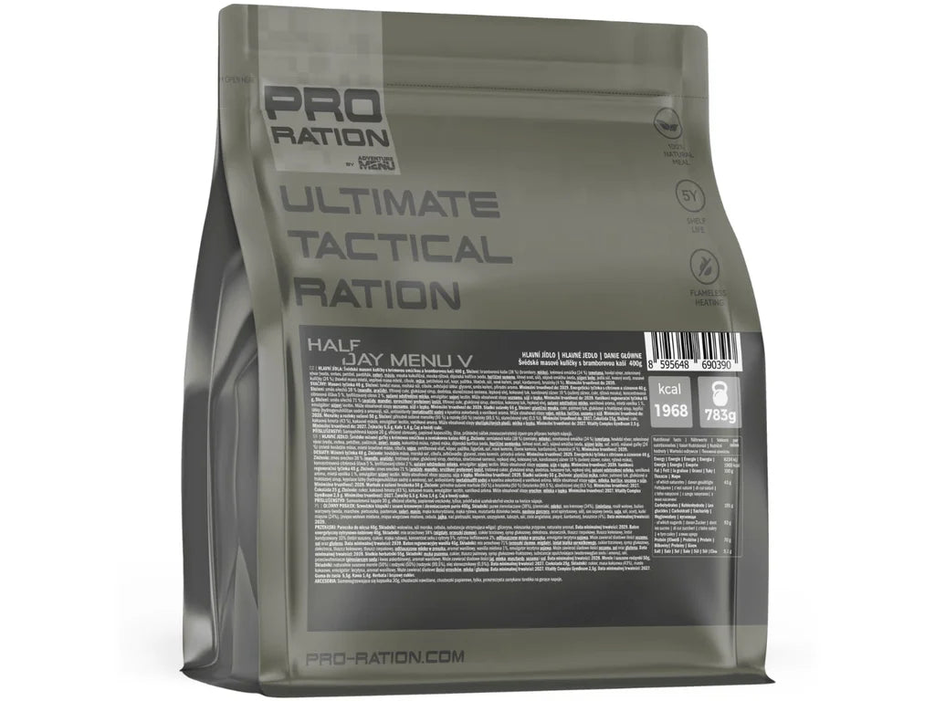 Ultimate Tactical Rations HALF DAY - Menu V