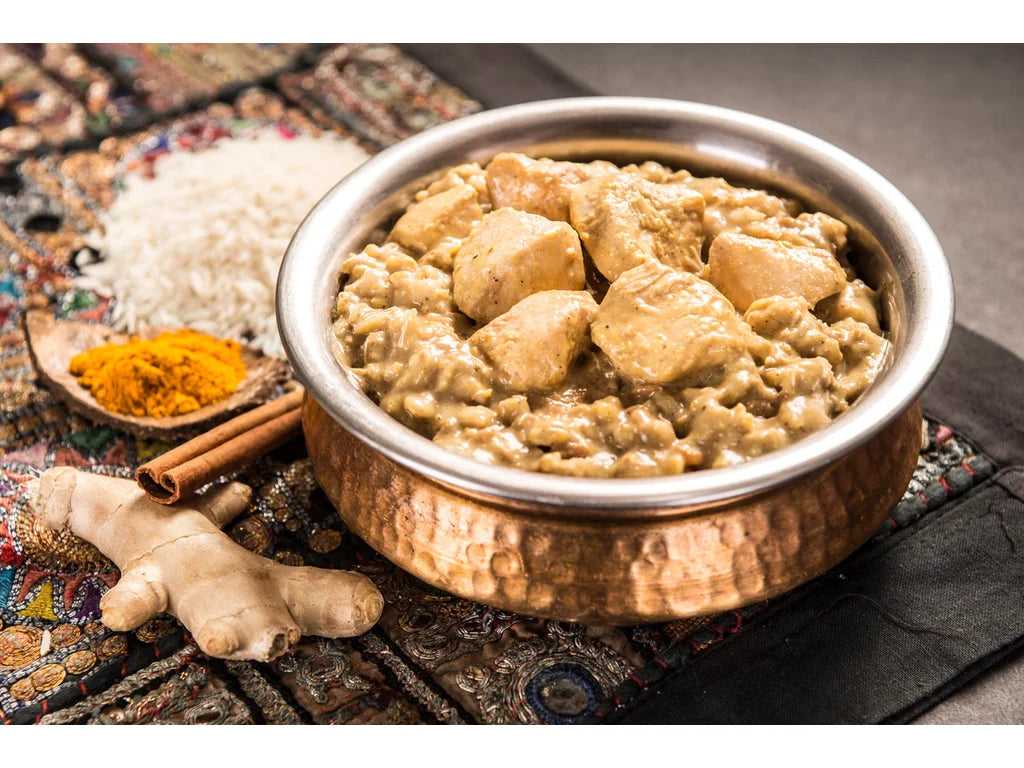 Hähnchen-Korma mit Reis