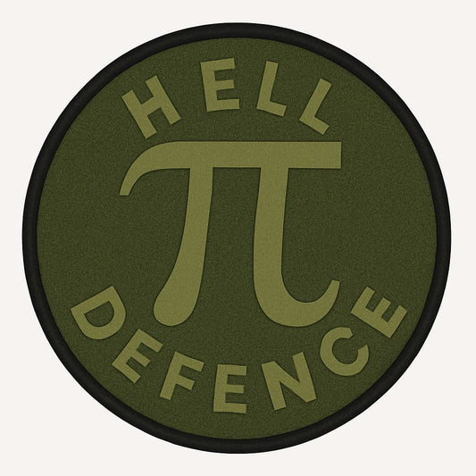 Brand Patch HELL DEFENCE rund