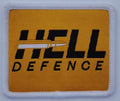 Brand Patch HELL DEFENCE Orange